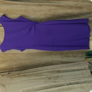 Women's purple dress by Chelsea Rose, size 16